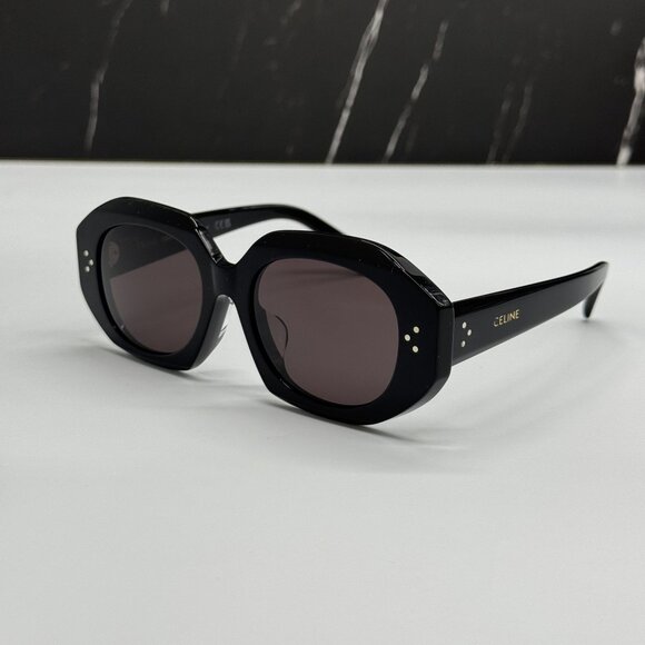NEW CELINE CL40319F 01Y BLACK GRAY WOMEN SUNGLASSES CELINE - Picture 3 of 10